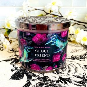 NEW Ghoul Friend Halloween Bath & Body Works 3 Wick Candle 2022